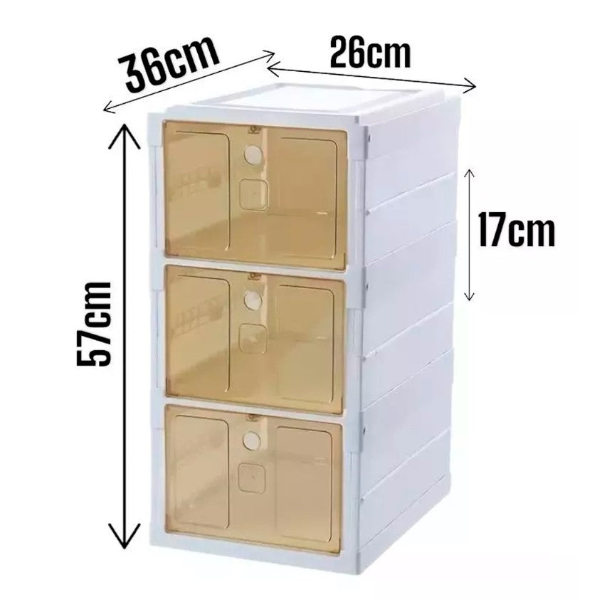 ORGANIZADOR DE ZAPATOS DE 3 NIVELES