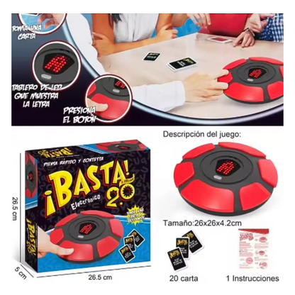 Juego de Mesa Basta 2.0 Electrónico🧠💥
