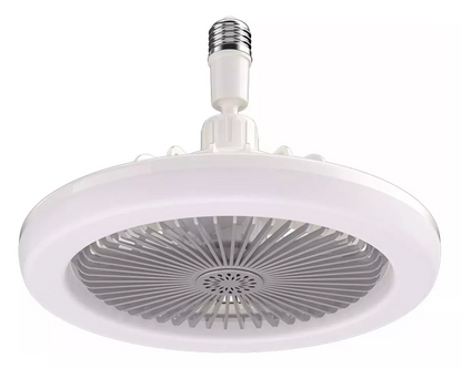 💨 VENTILADOR DE TECHO CON AMPOLLETA LED 🌟