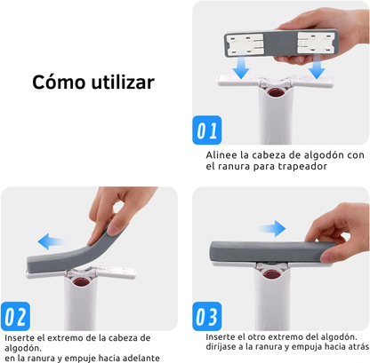 Mini trapeador de limpieza portátil🧹✨💧