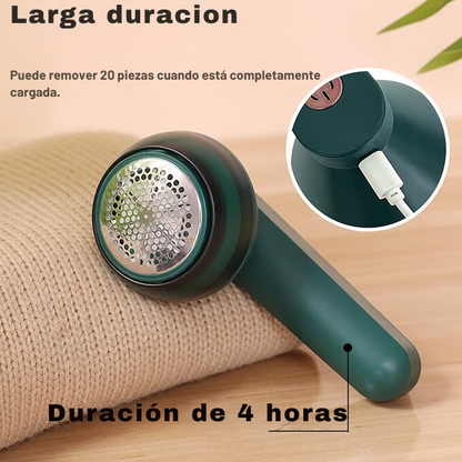 Quita pelusas eléctrico portátil