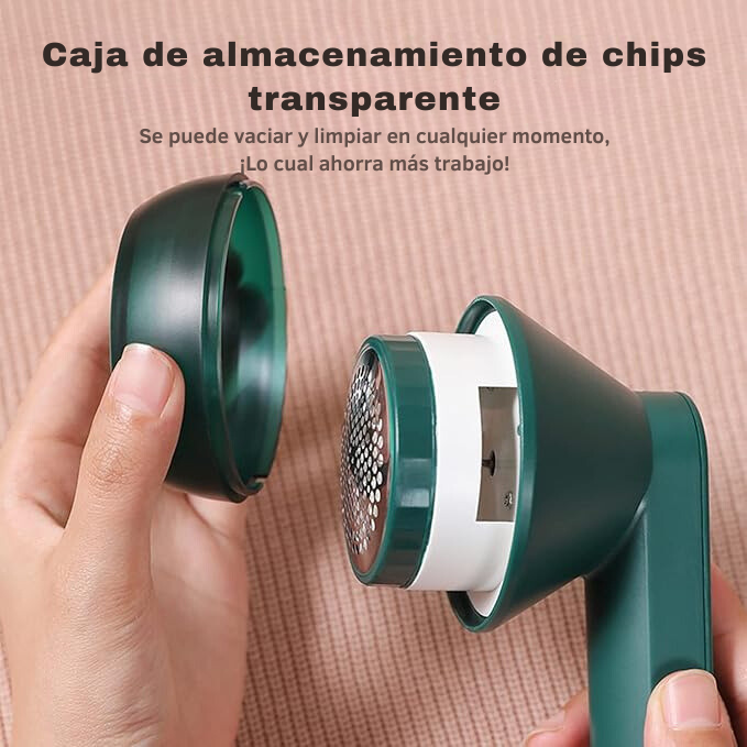 Quita pelusas eléctrico portátil